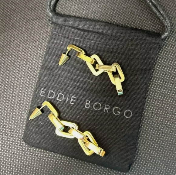 Eddie Borgo Chain Link Earrings - Picture 1 of 5